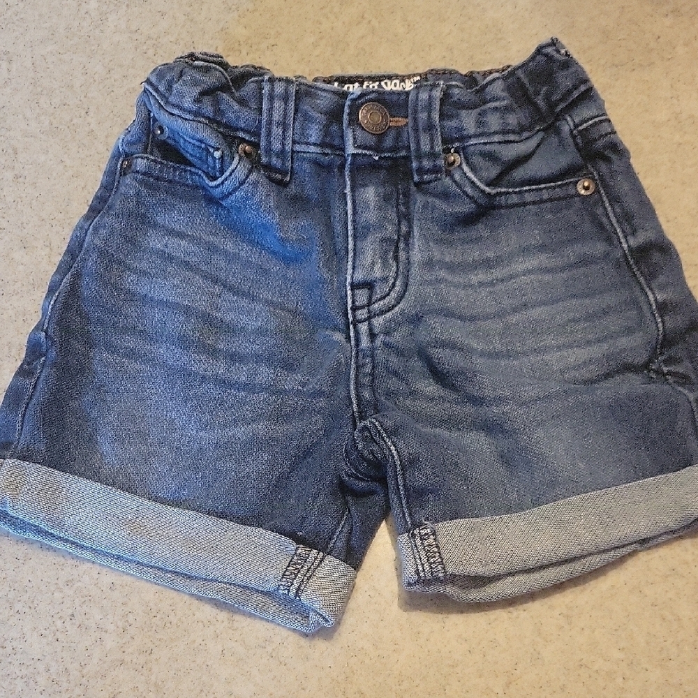 Kids Cat & Jack Denim Shorts Size 18 Months